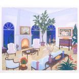 Francois (Fanch) Ledan (French 1949-): The Living Room, limited edition colour print signed and numb