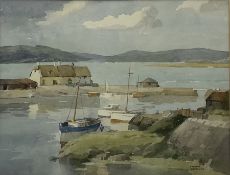 Frank Sherwin (British 1896-1985): A Quiet Harbour