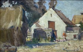 Impressionist School (20th century): Farmstead