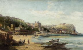 Robert Ernest Roe (British 1852-1921): The Spa and South Bay Scarborough