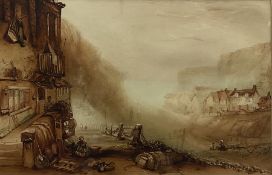 Henry Barlow Carter (British 1804-1868): 'Staithes'