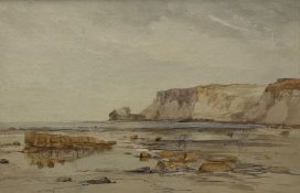 George Weatherill (British 1810-1890): Saltwick Bay Whitby