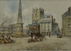 James Ulric Walmsley (British 1860-1954): Richmond Market Square