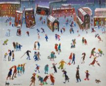 Sue Atkinson (British 1949-): 'December Flurries'