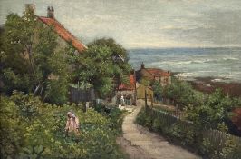 William Ashton (British 1853-1927): 'Runswick Bay'