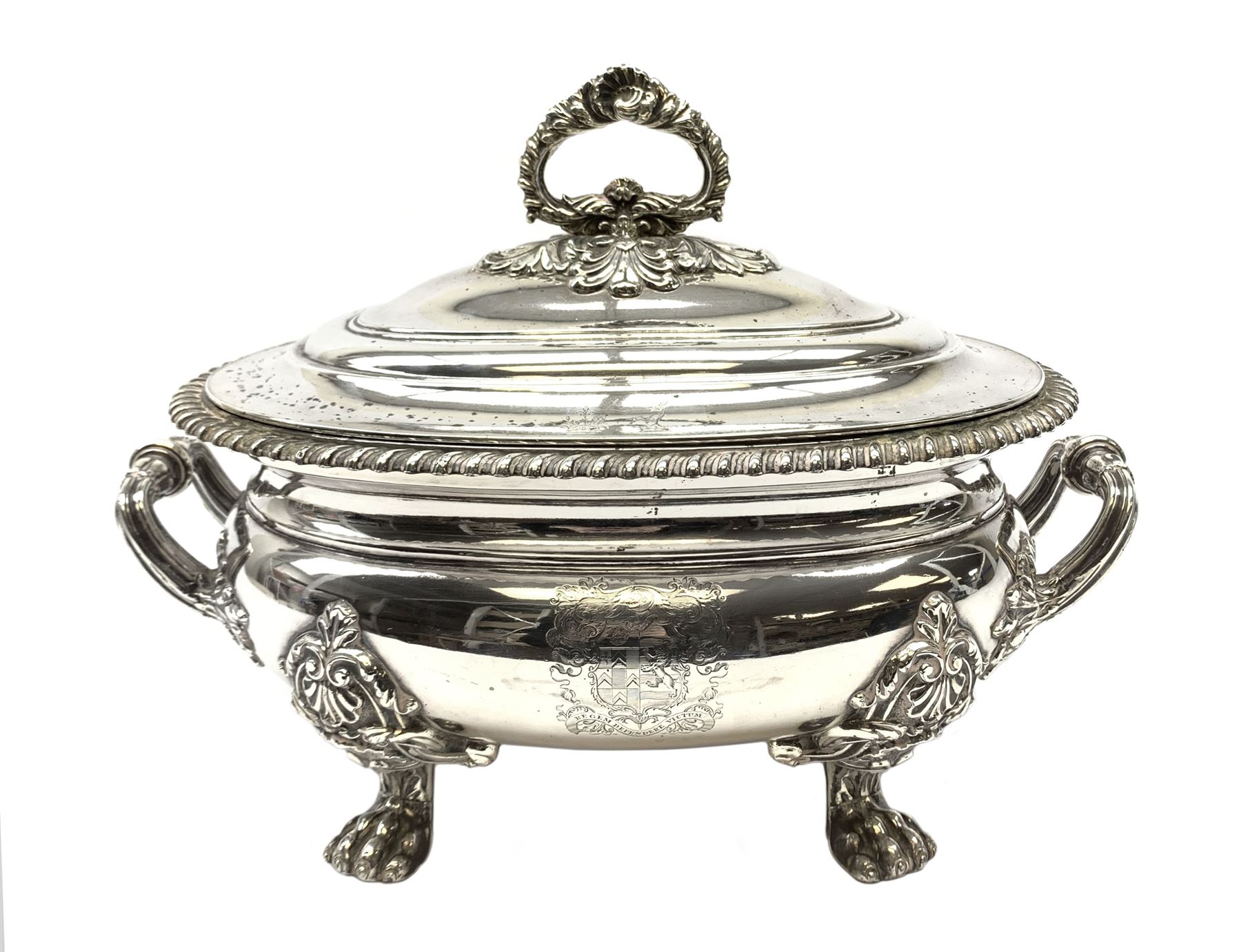 Matthew Boulton silver plated tureen and cover