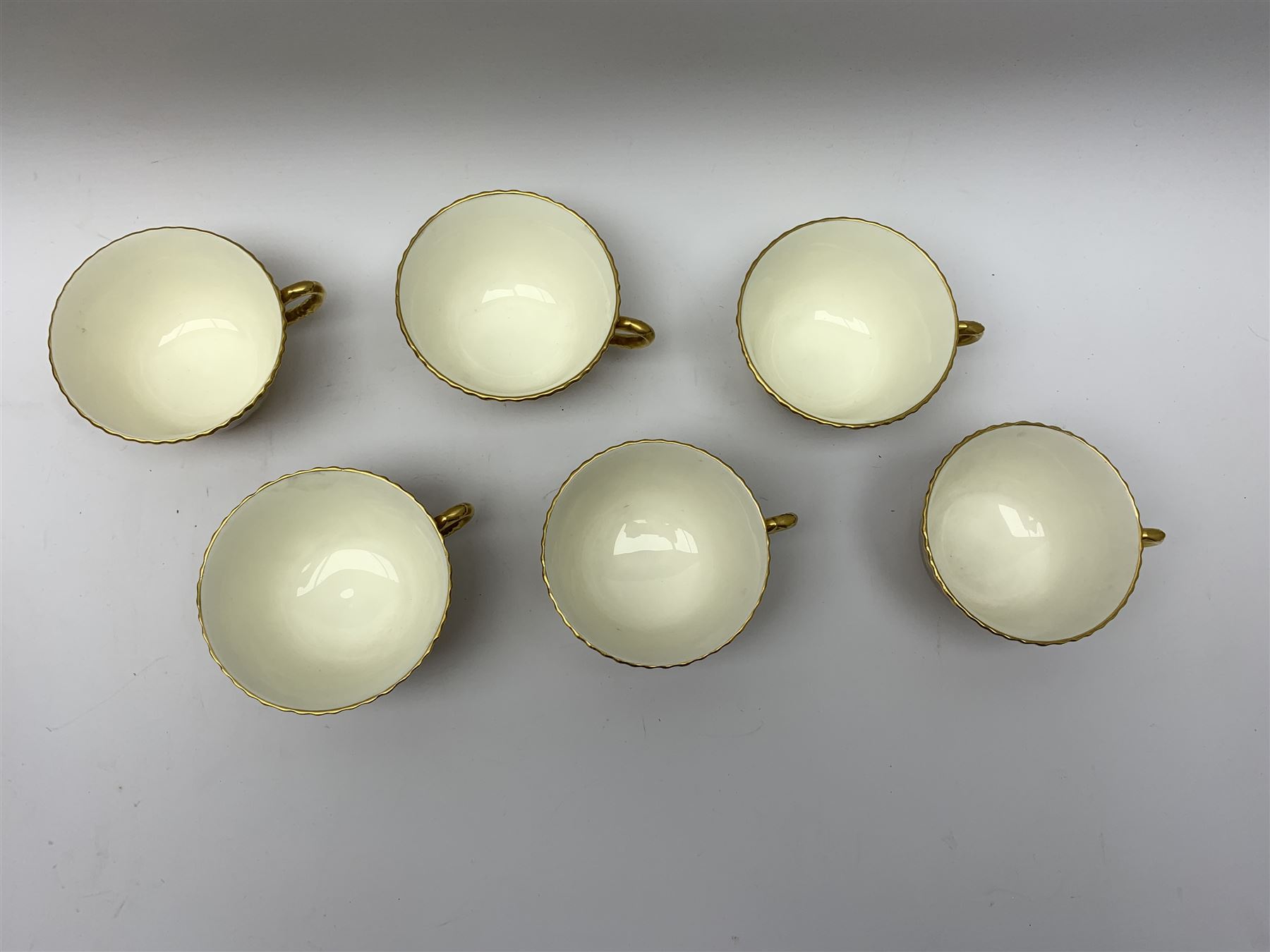 Royal Worcester tea service for six - Image 12 of 40