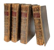 (Arthur Young): The Farmer's Tour Through the East of England. 1771. London. Four volumes. Illustrat