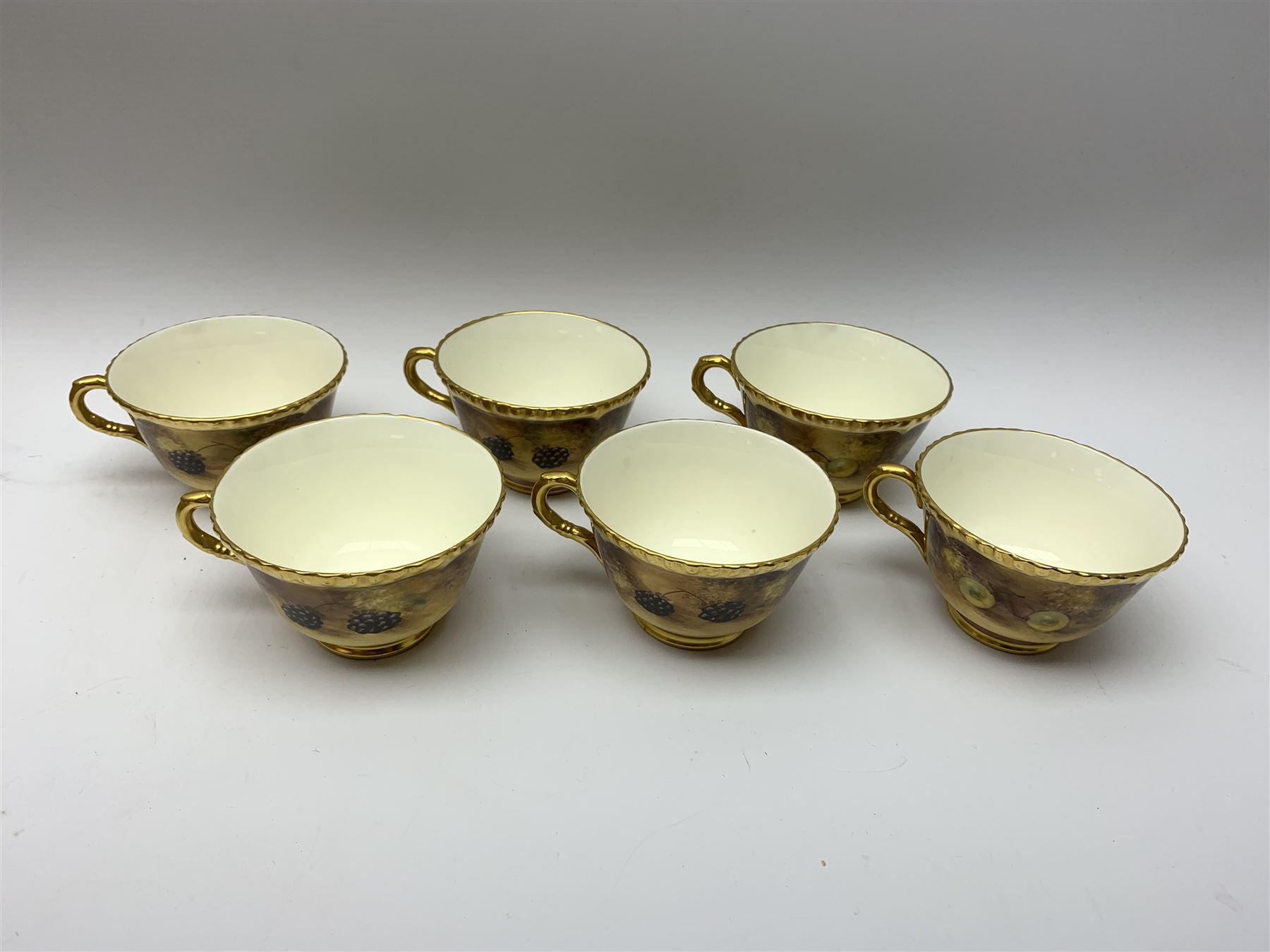 Royal Worcester tea service for six - Image 13 of 40