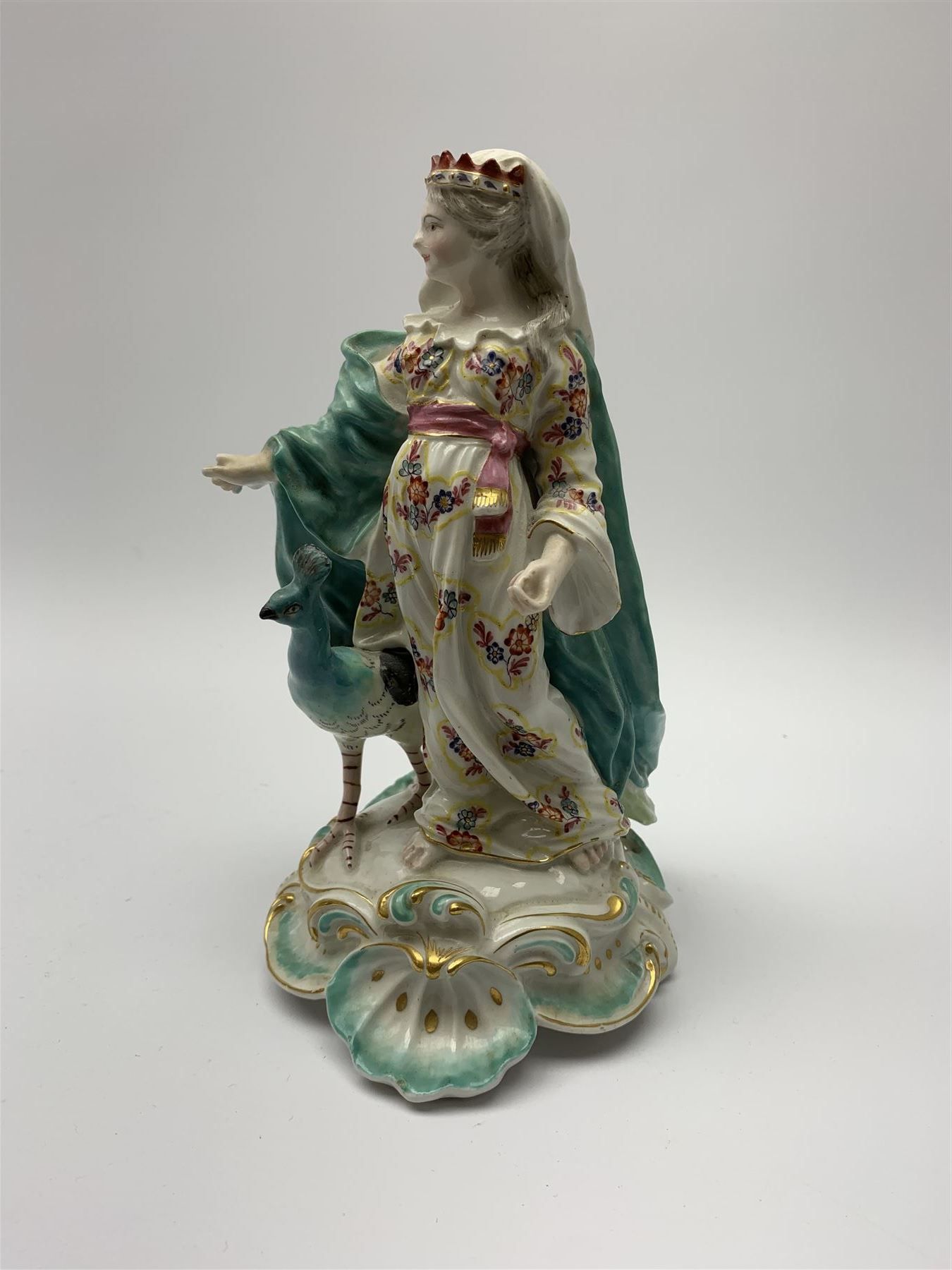 18th Century Derby porcelain figure - Image 2 of 7