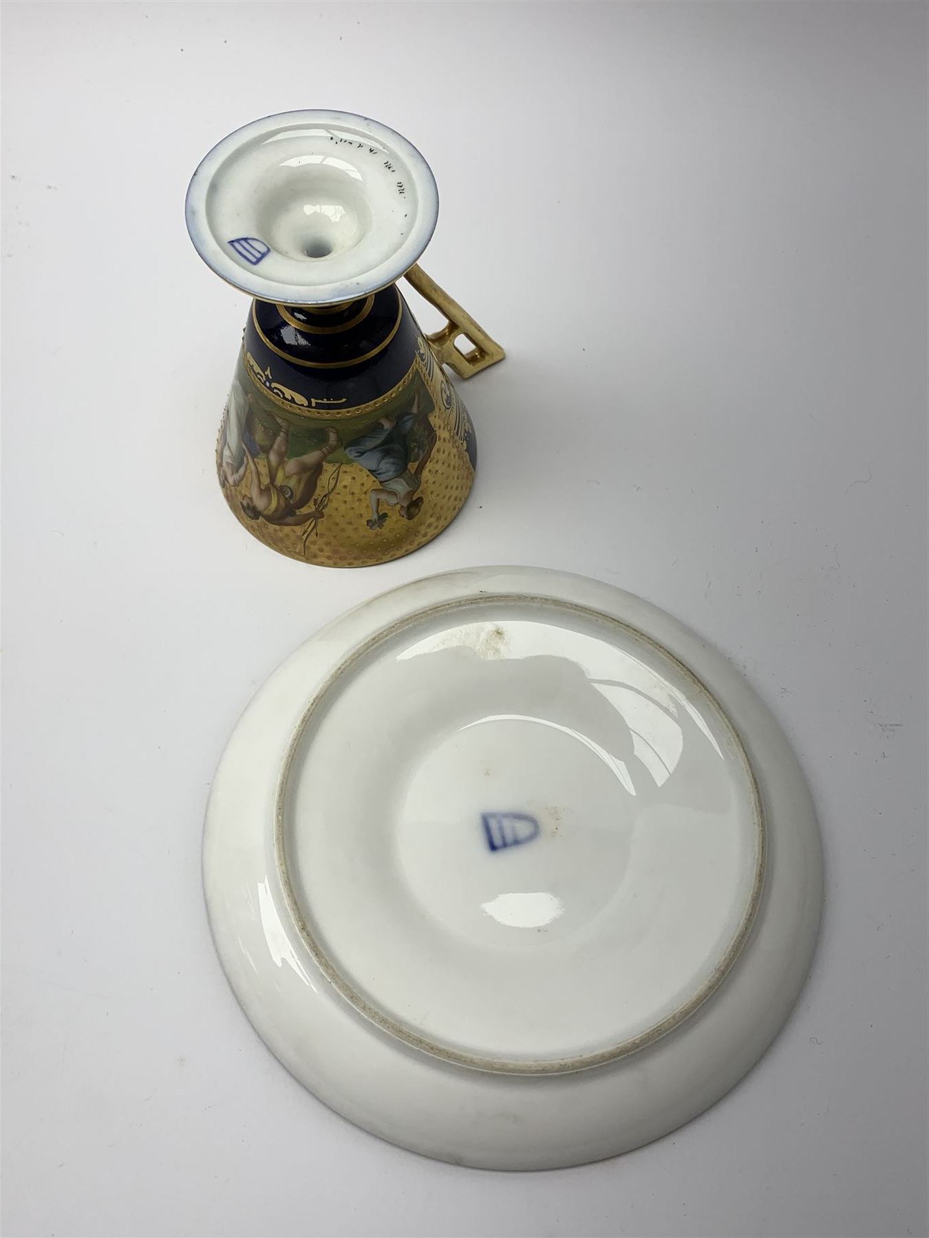 Vienna cabinet cup and saucer - Image 9 of 9
