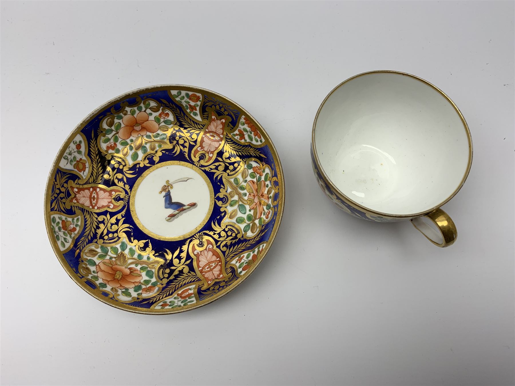 Early 19th century Spode teacup and saucer - Image 2 of 4