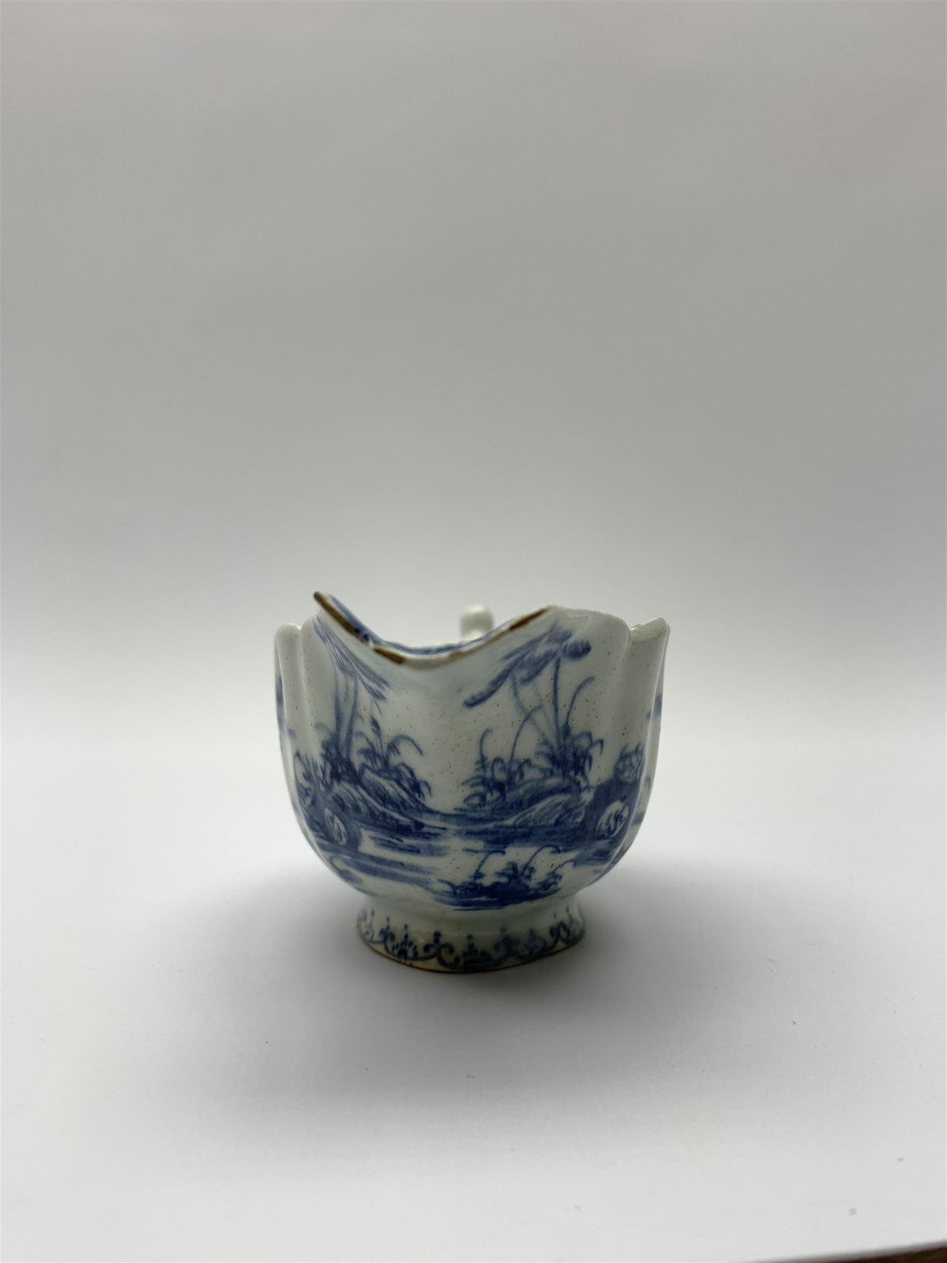 Mid 18th century Bow cream boat - Image 3 of 7