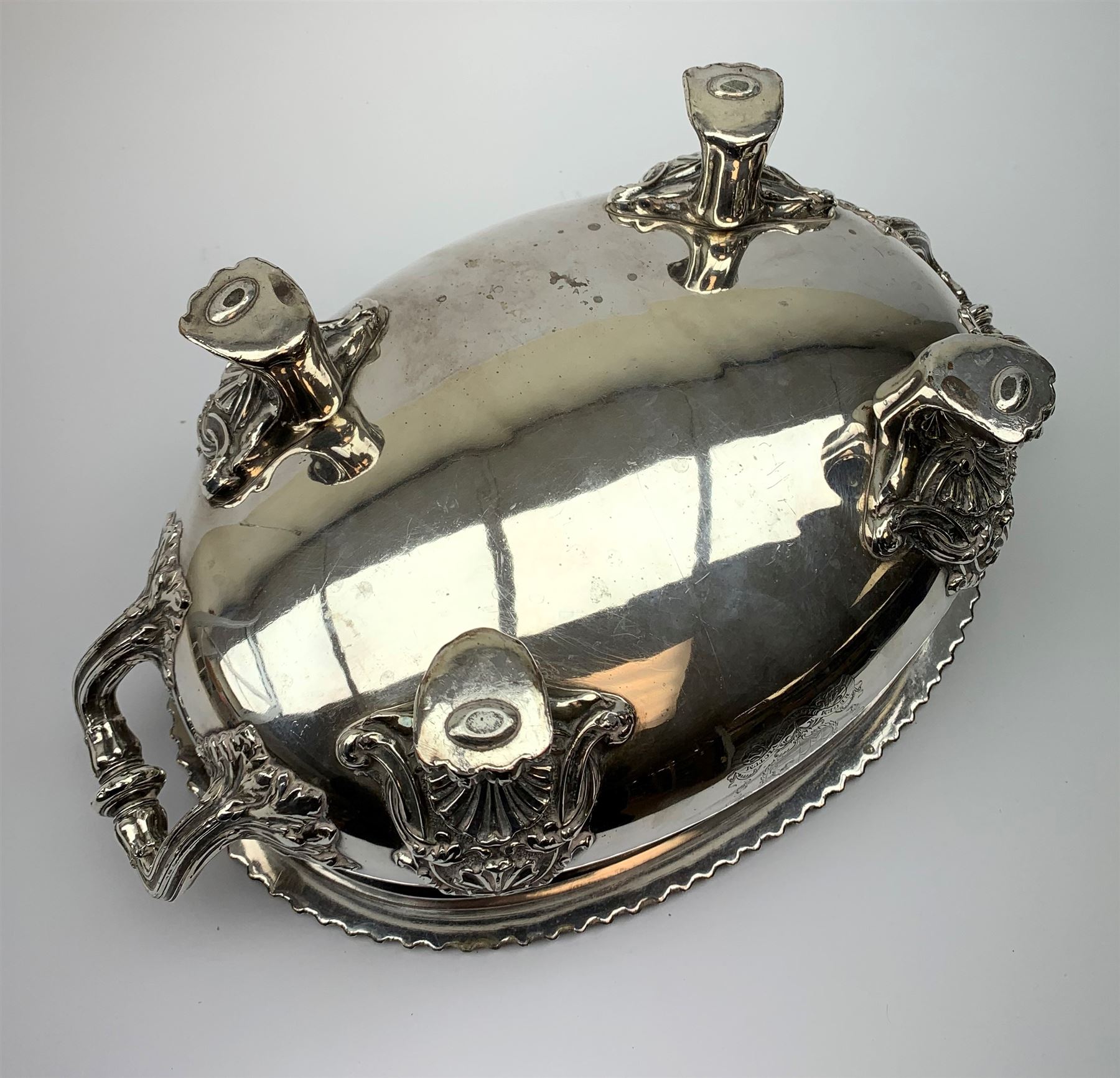 Matthew Boulton silver plated tureen and cover - Image 8 of 9