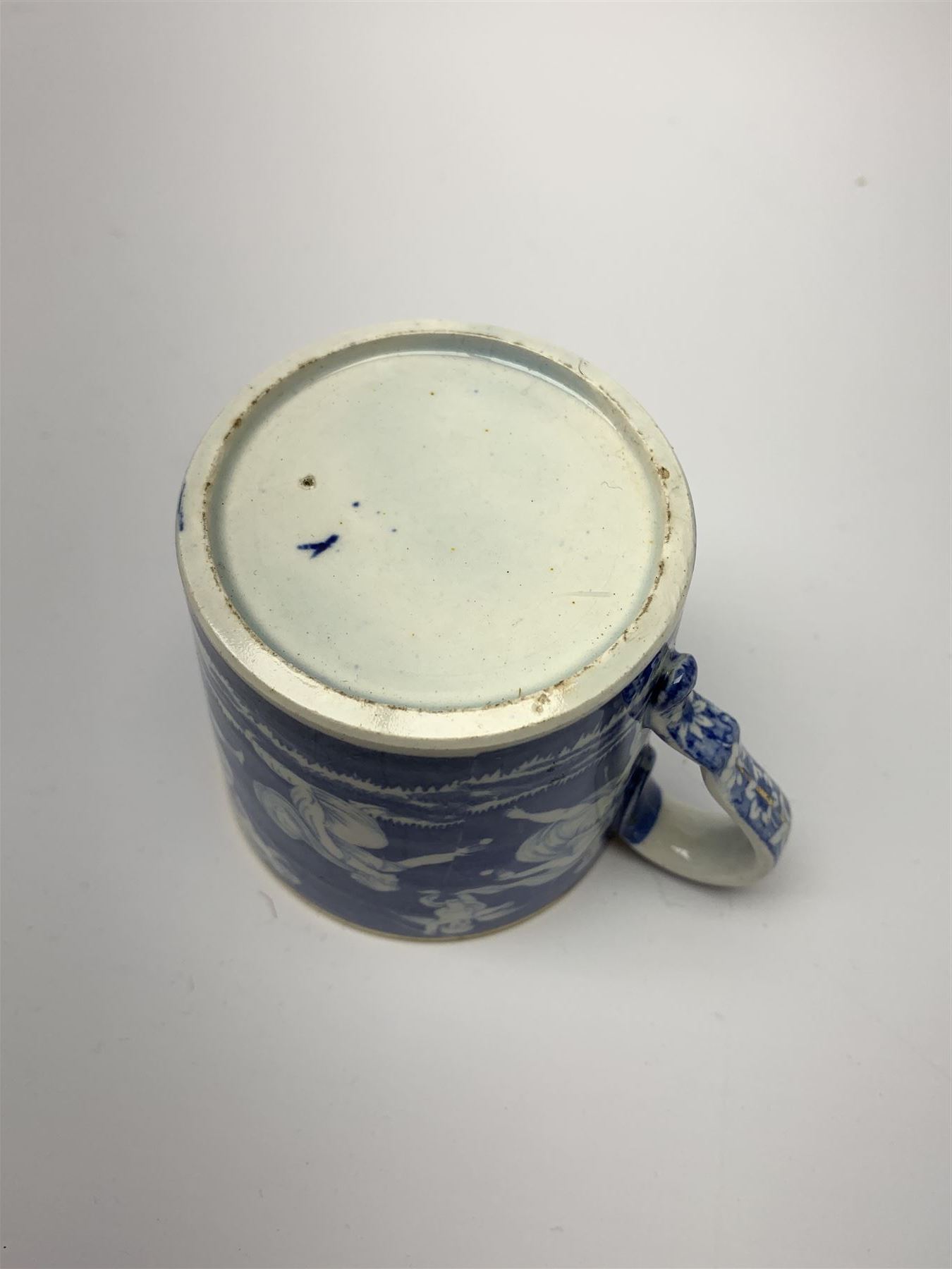 Early 19th Century Spode coffee can and saucer - Image 8 of 8
