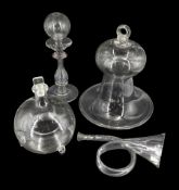 Group of 19th century glass