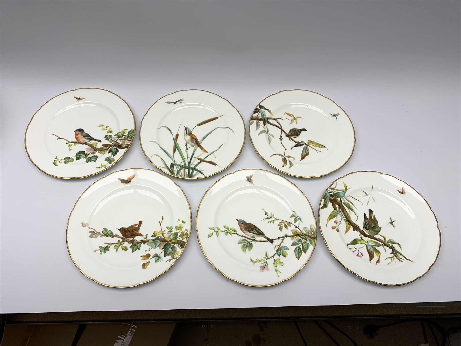 19th century Minton dessert service - Image 5 of 14