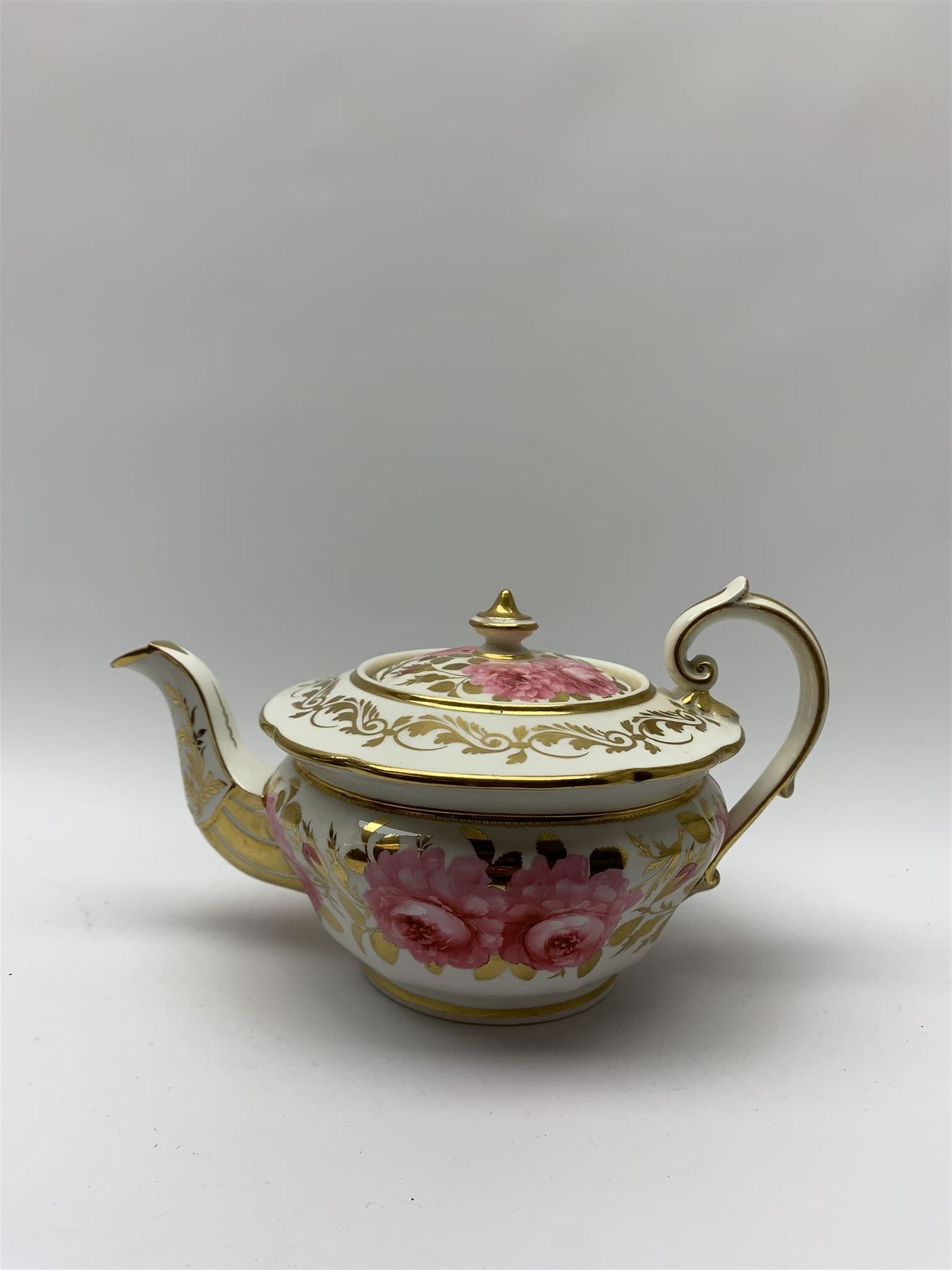 Early 19th century Daniel tea set for one - Image 6 of 9