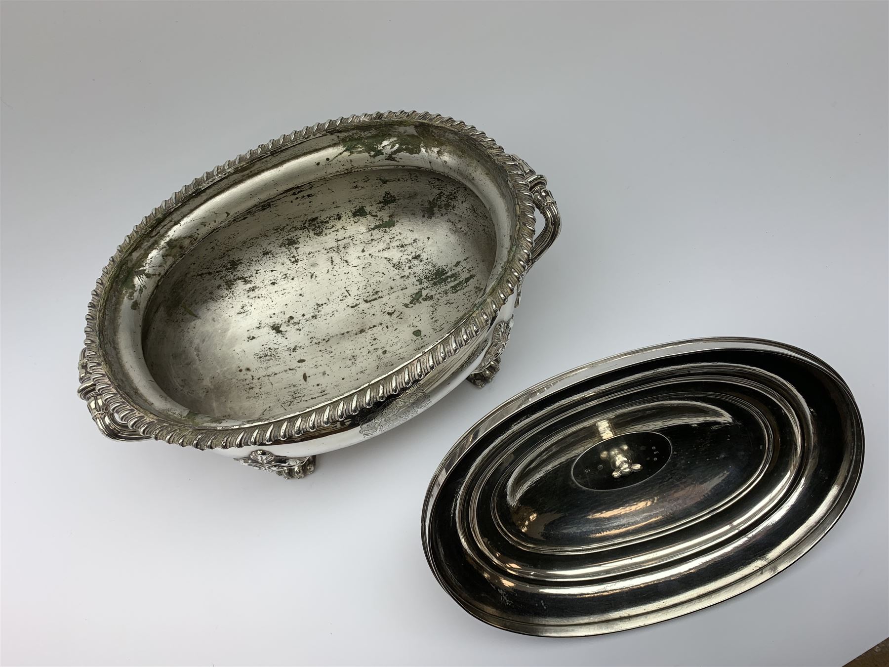 Matthew Boulton silver plated tureen and cover - Image 6 of 9