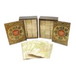 Two 19th century boxed Geographical Cubes