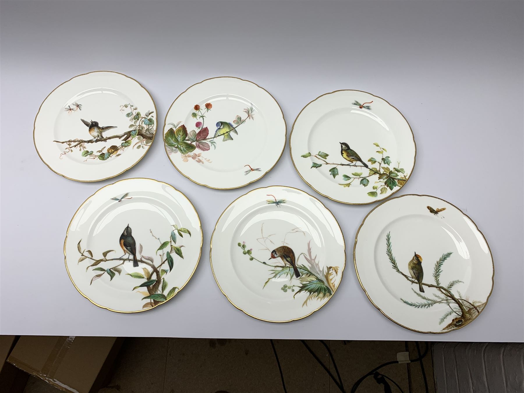 19th century Minton dessert service - Image 3 of 14