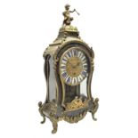 18th/19th century French Rococo Boulle bracket clock