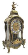 18th/19th century French Rococo Boulle bracket clock