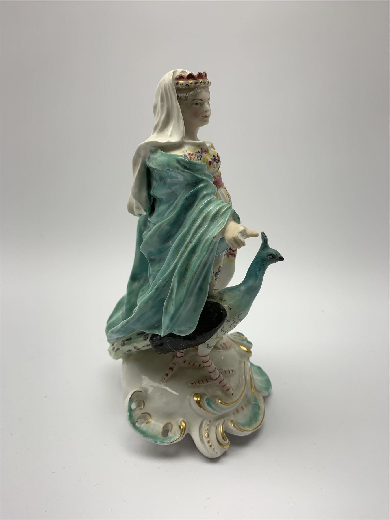 18th Century Derby porcelain figure - Image 5 of 7