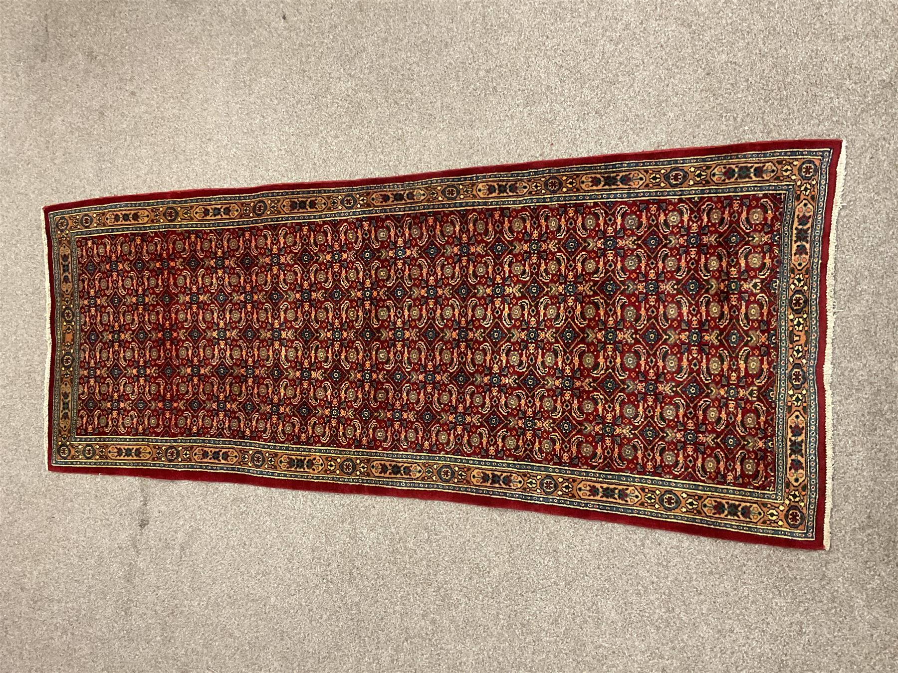 Persian red ground rug - Image 2 of 5