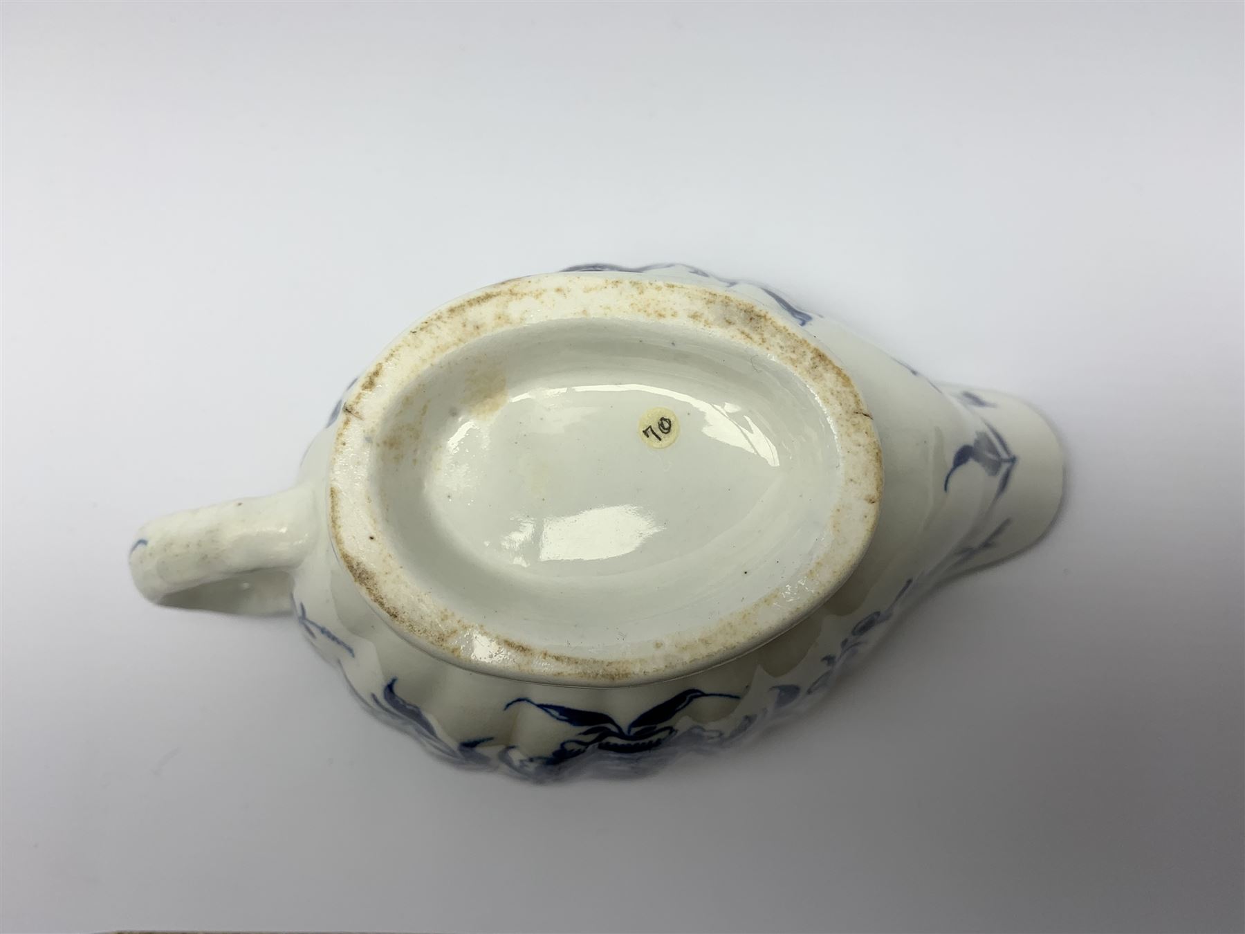18th century Worcester sauce boat - Image 6 of 9