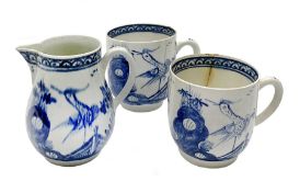 Two 18th century Bow coffee cups