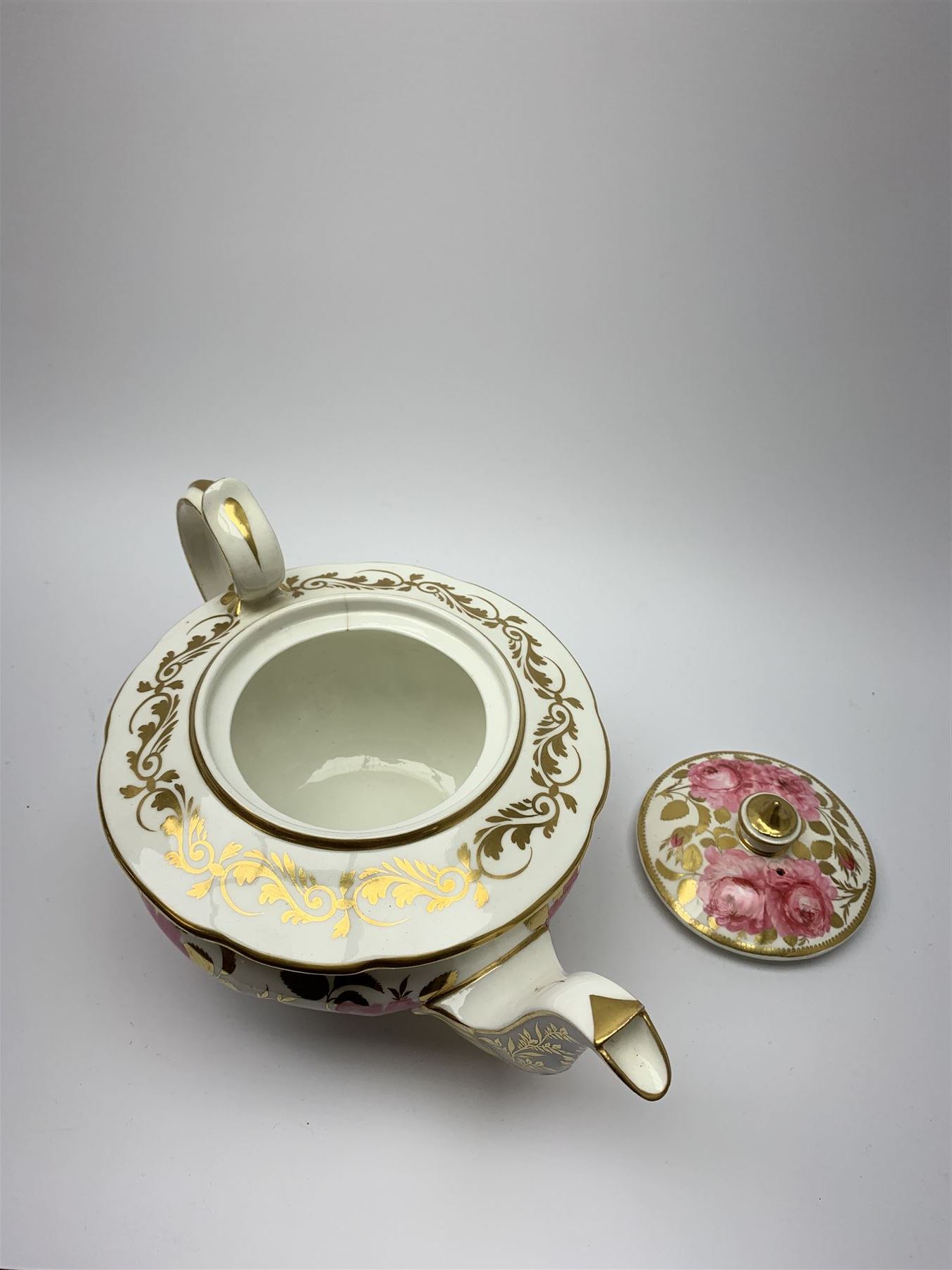 Early 19th century Daniel tea set for one - Image 8 of 9