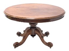 Victorian mahogany breakfast table