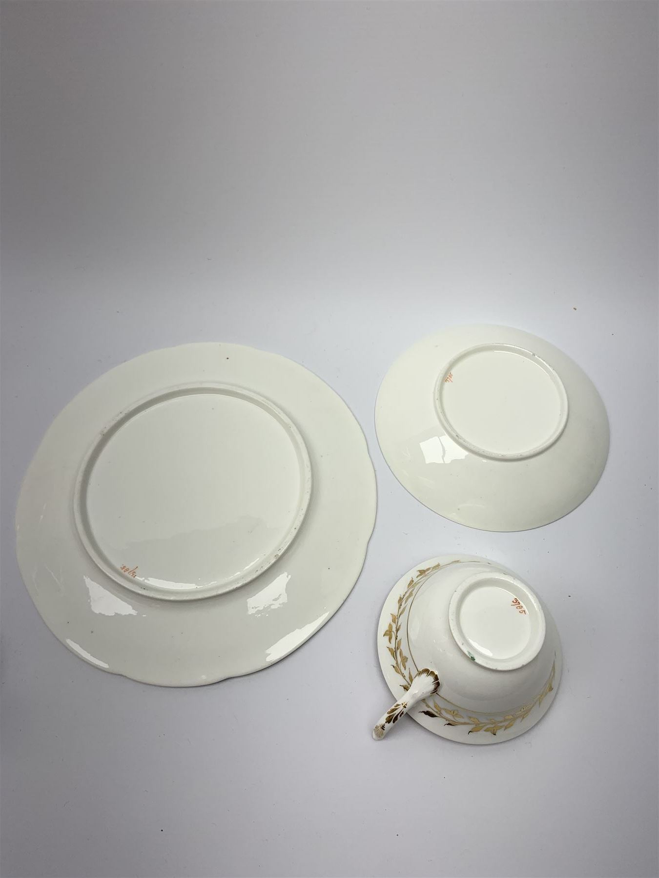 Early 19th century Daniel tea set for one - Image 3 of 9