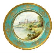 Large Minton cabinet plate