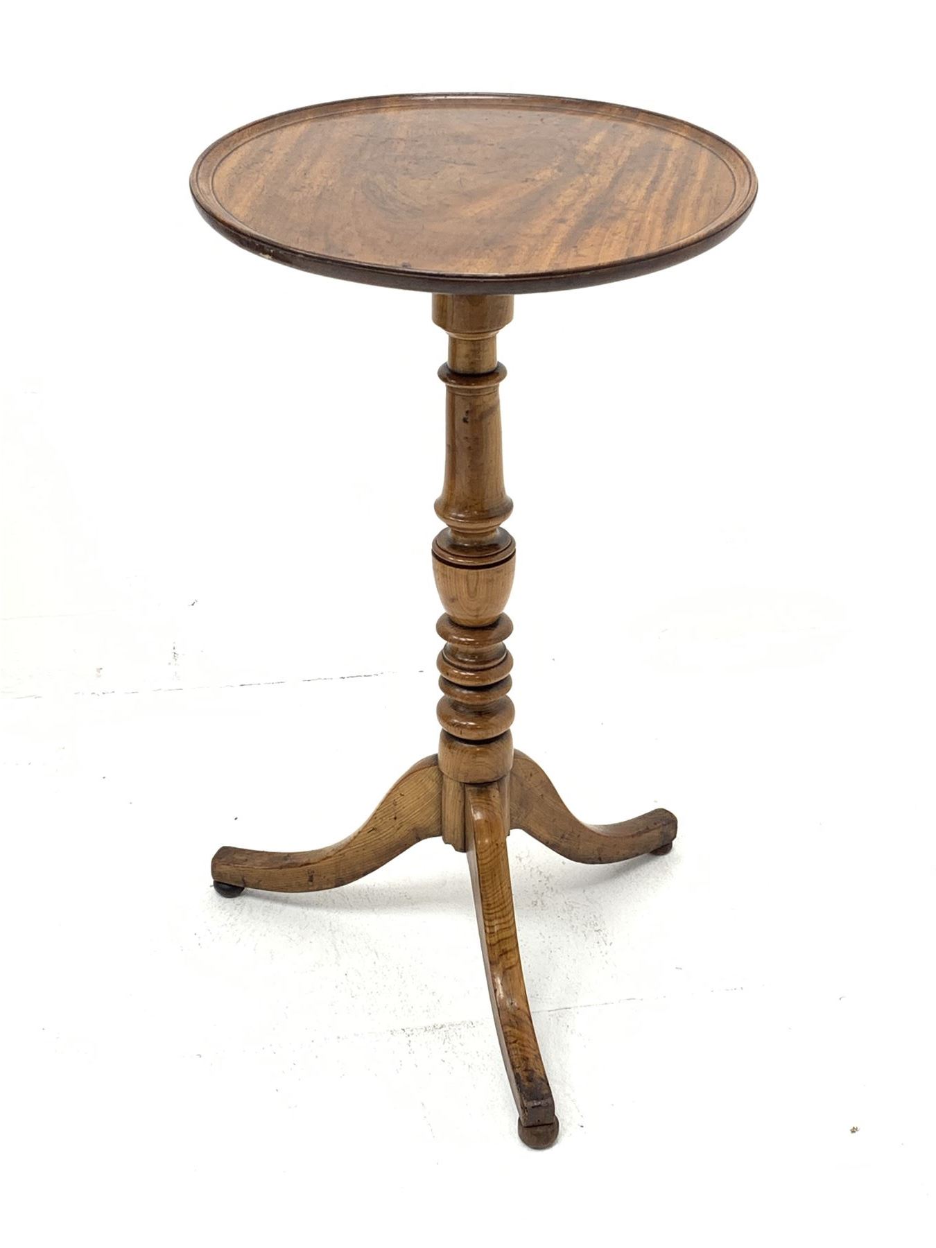 Early 19th century tripod table - Image 4 of 4