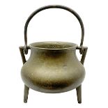 Bronze cauldron