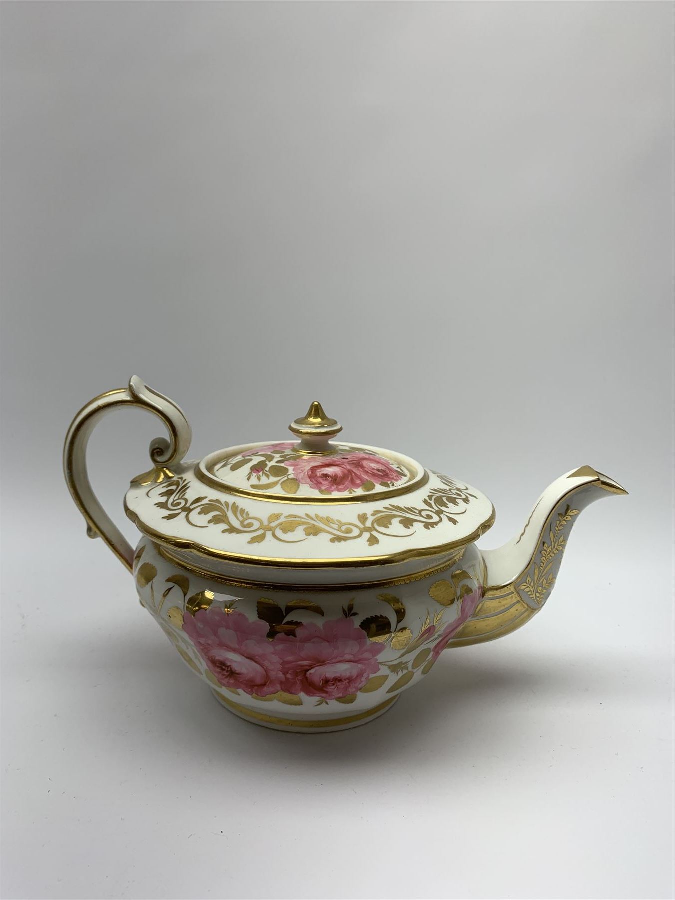 Early 19th century Daniel tea set for one - Image 7 of 9