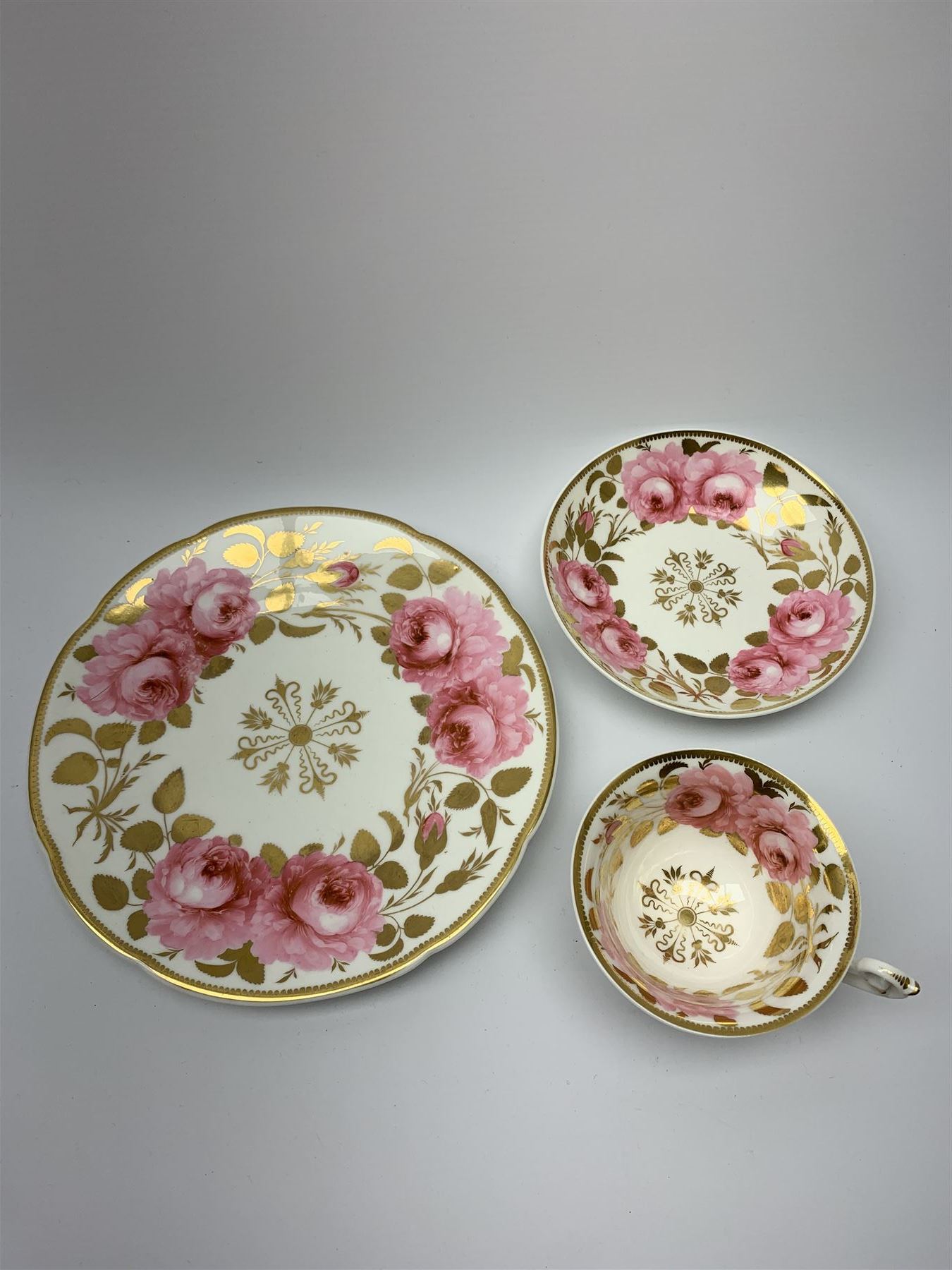 Early 19th century Daniel tea set for one - Image 2 of 9