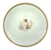 Late 19th century Minton cabinet plate