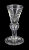 Early 18th century toastmasters glass