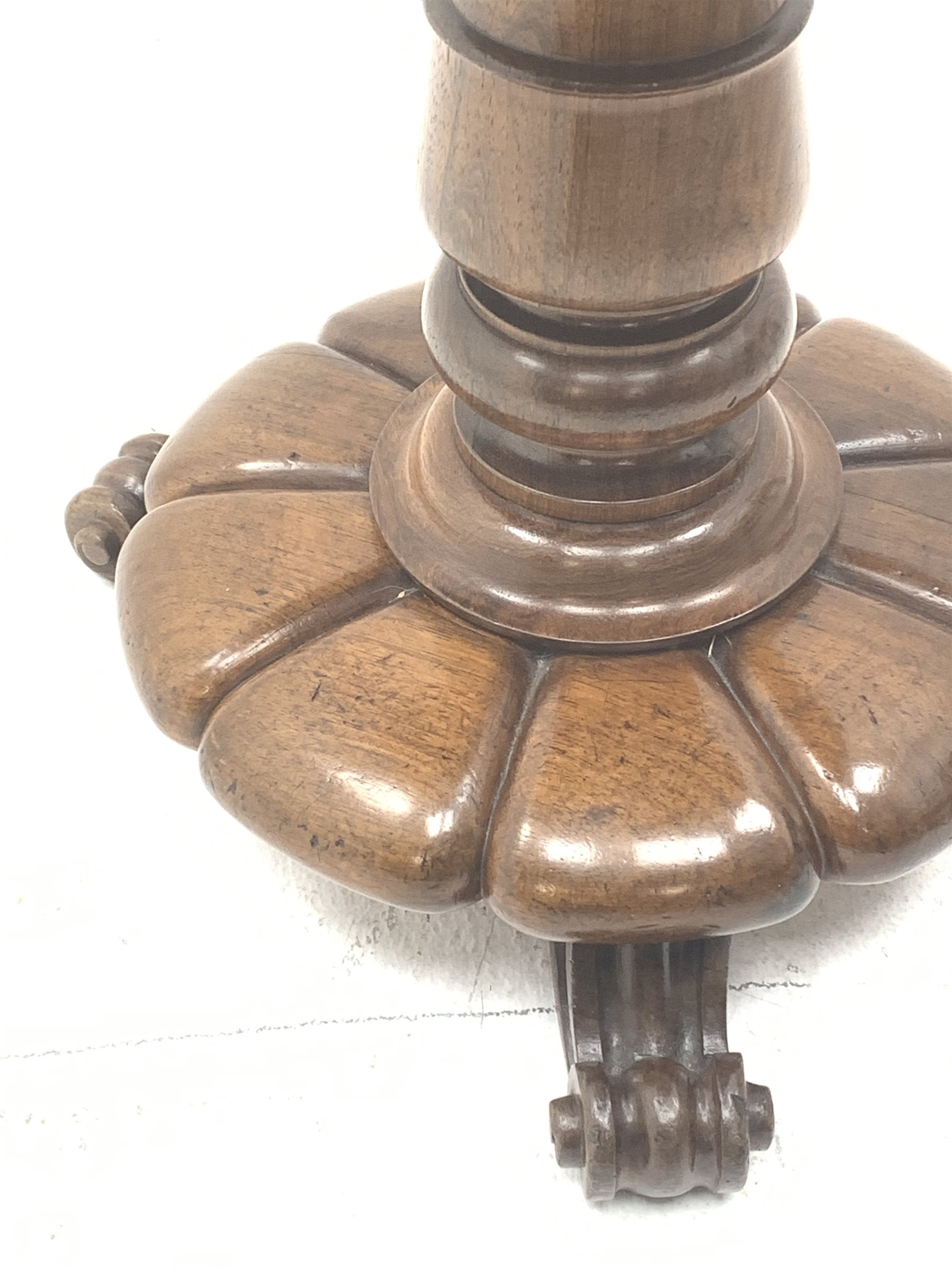 Victorian rosewood adjustable piano stool - Image 2 of 5