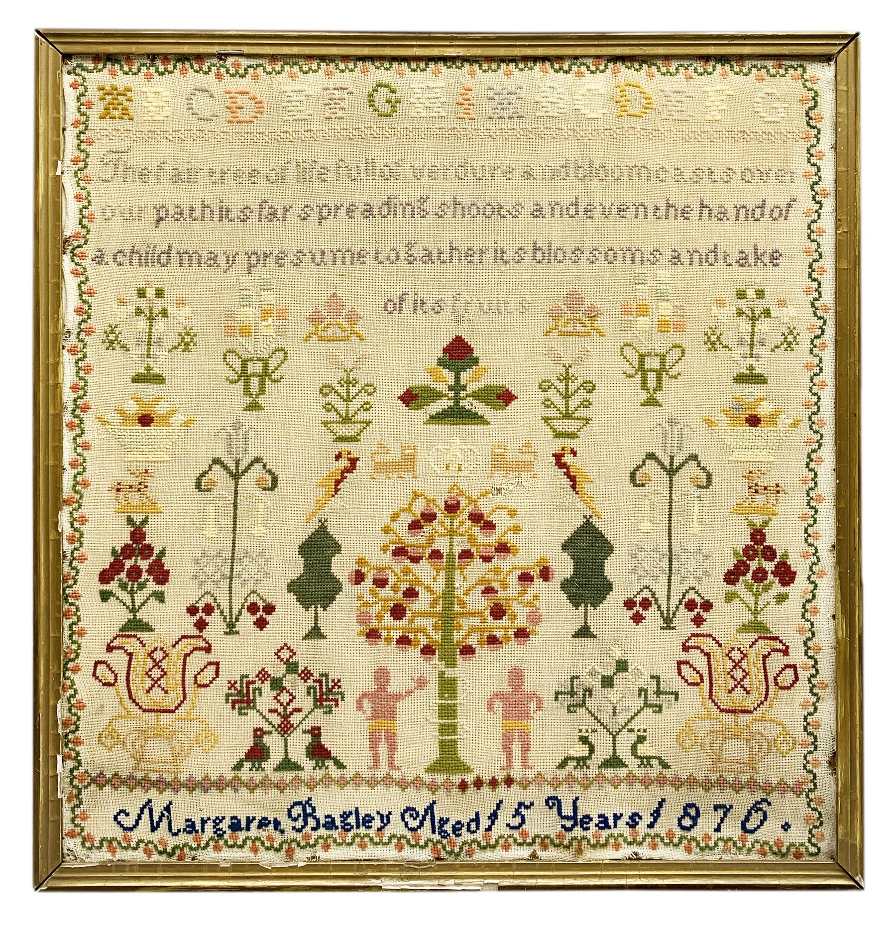 Late Victorian sampler