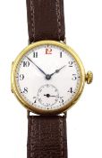 Zenith 18ct gold gentleman's manual wind wristwatch