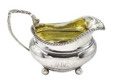 George III sauce boat