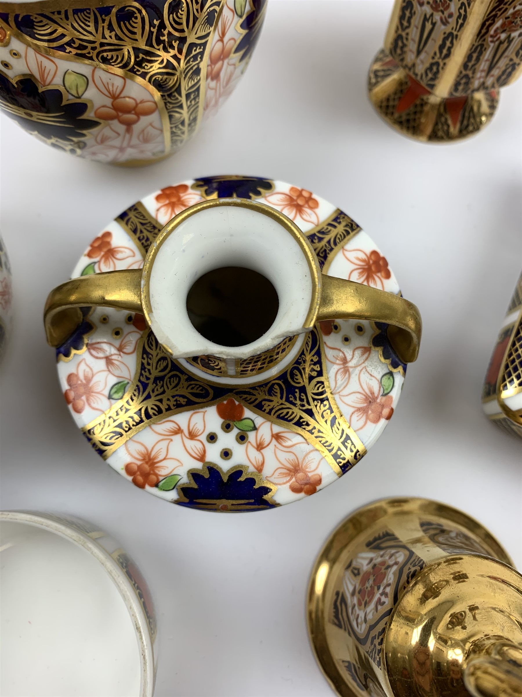 A selection of Imari pattern Royal Crown Derby - Image 21 of 47