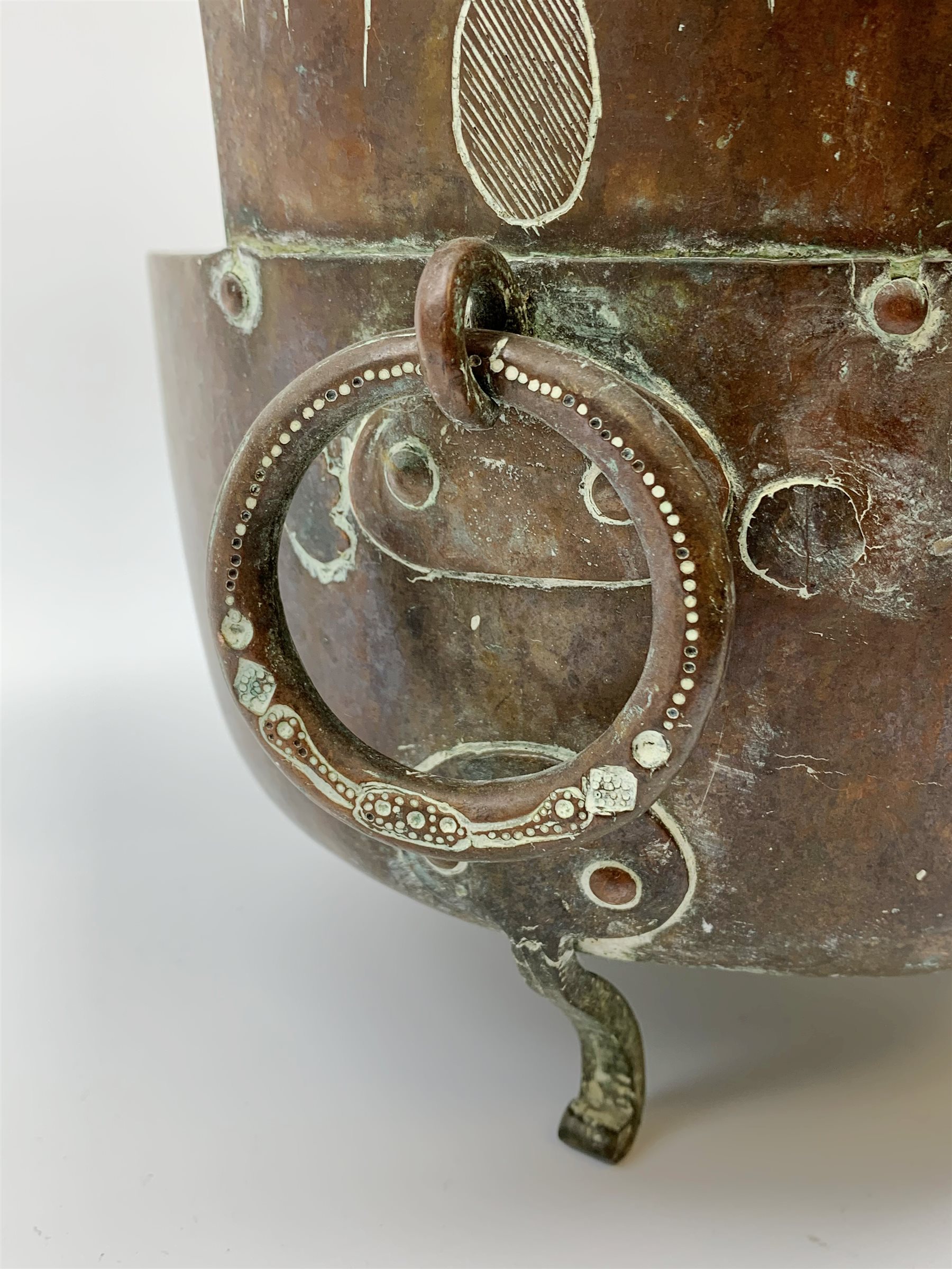 A Dutch copper planter - Image 4 of 7