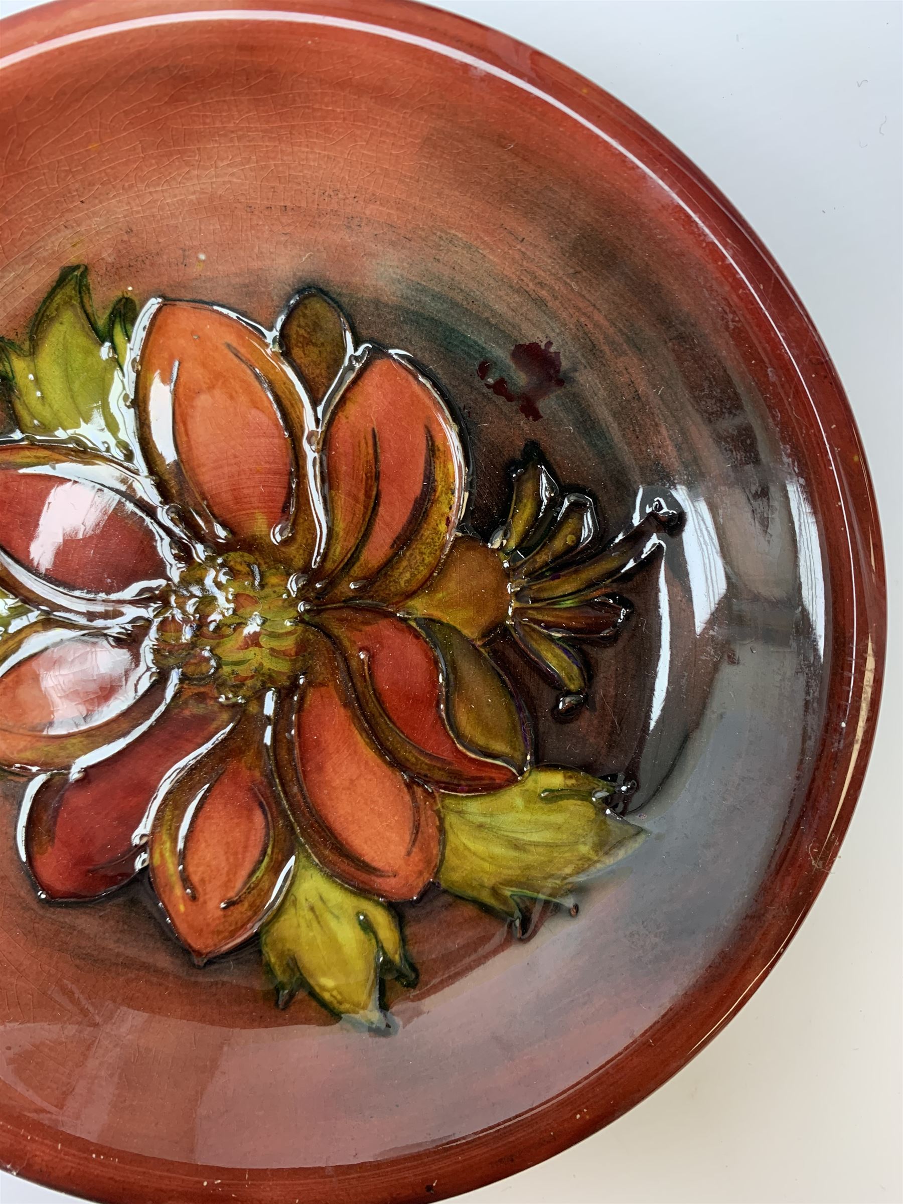 A Moorcroft flambe dish - Image 4 of 4