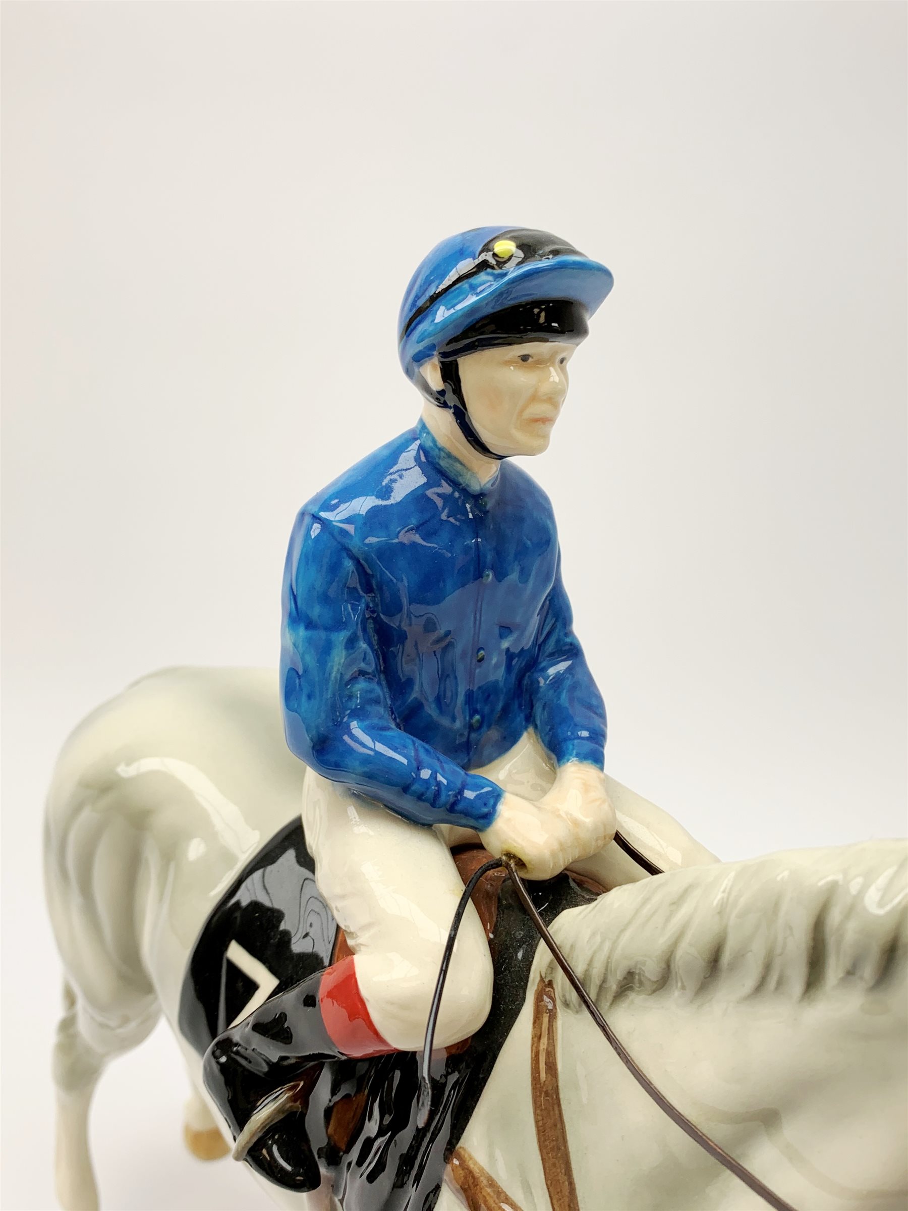 A limited edition John Beswick jockey on horseback - Image 5 of 37