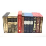 Folio Society - eight slip cases including The Hittites